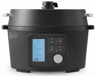 アイリスオーヤマ電気圧力鍋4L ブラック PMPC-MA4-B